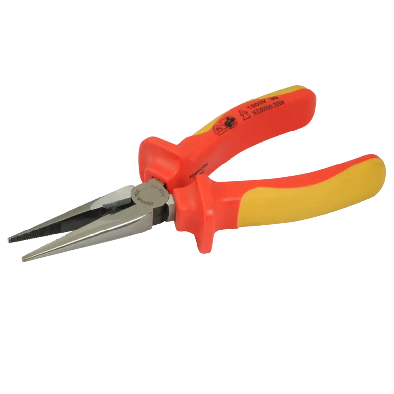 6-Inch Insulated Long-Nose Pliers – Slender Tip Design 1