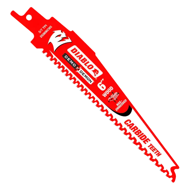 6-Inch Reciprocating Saw Blade – Carbide 1