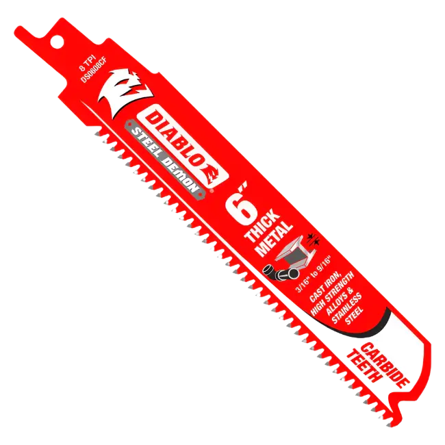 6-Inch Reciprocating Saw Blade – Metal Cutting 1