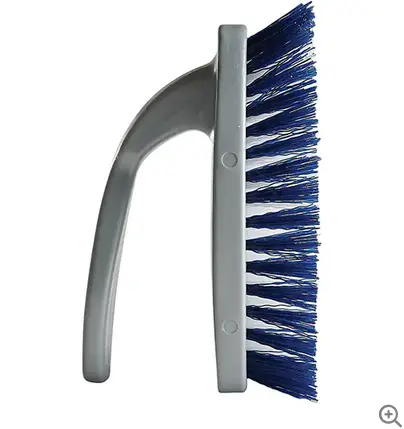 6-Inch Synthetic Bristle Cleaning Brush – Sturdy Handle 1
