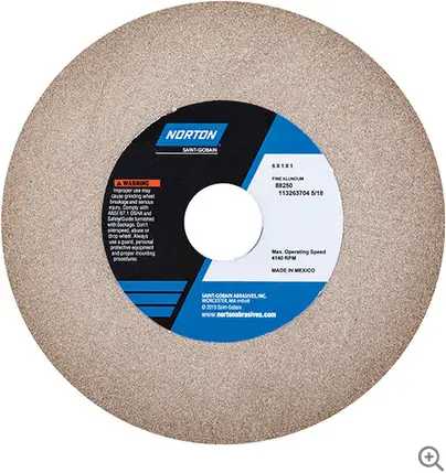 6-Inch × 1-Inch Fine-Grain Grinding Wheel – For Precision Surface Finishing 1