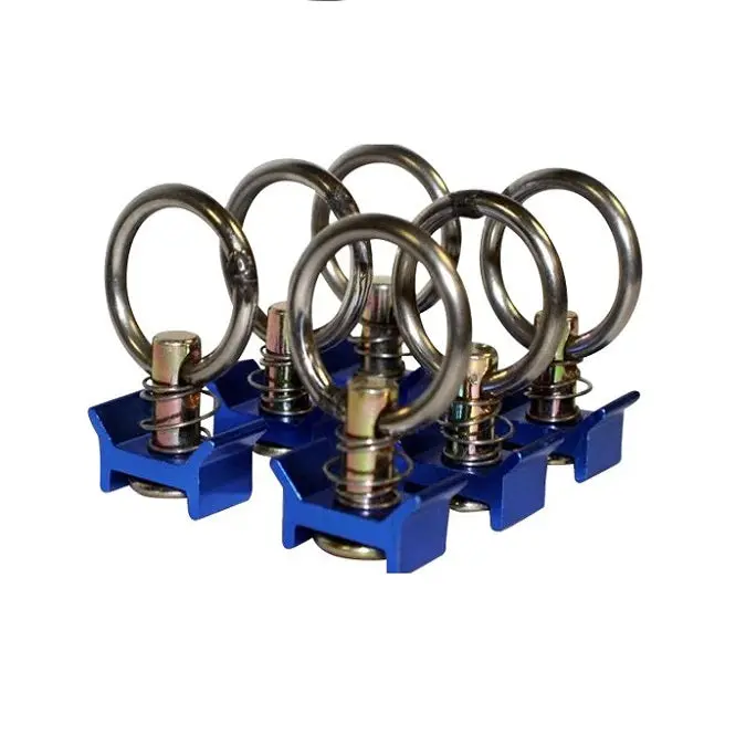 6-Pack L-Track Mounting Studs With Integrated Ring Fasteners 1