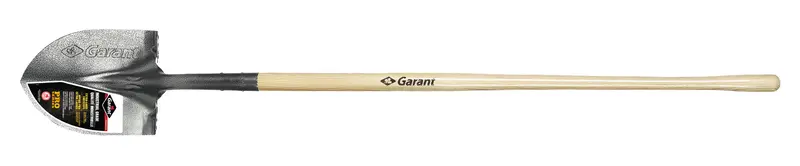 63-Inch Round-Mouth Shovel With Wood Handle – Premium Ash Shaft 1