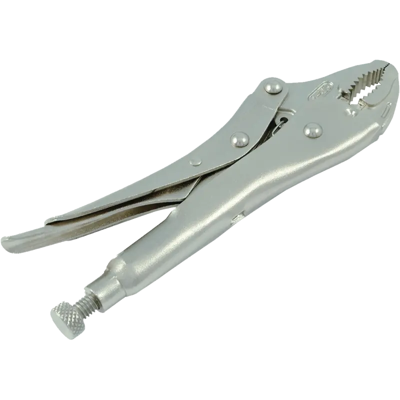7-Inch Curved-Jaw Locking Plier With Built-In Wire Cutter For Electrical Work 1