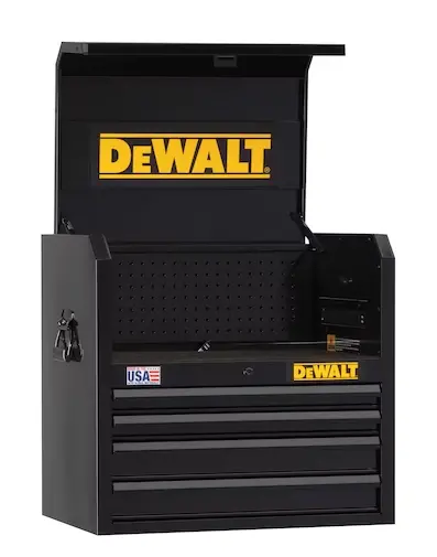 700S 26-Inch 4-Drawer Open-Till Tool Chest – Matte Black Finish 1