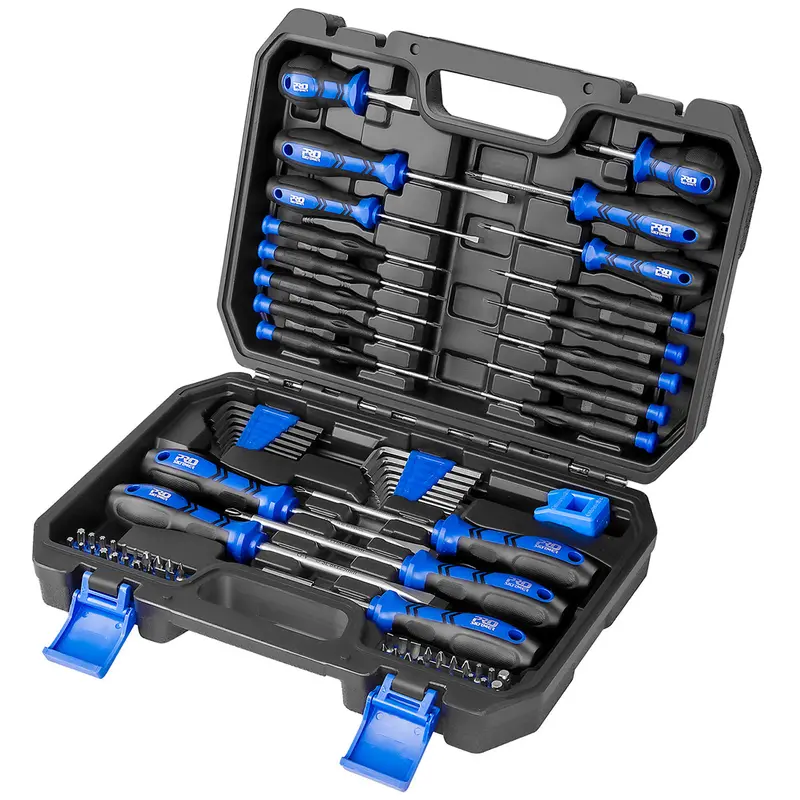 79-Piece Magnetic Precision Screwdriver Set With Interchangeable Bits 1