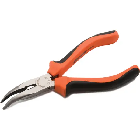 8-Inch Bent-Nose Pliers – Precision Angled Tip & Soft Grip 1