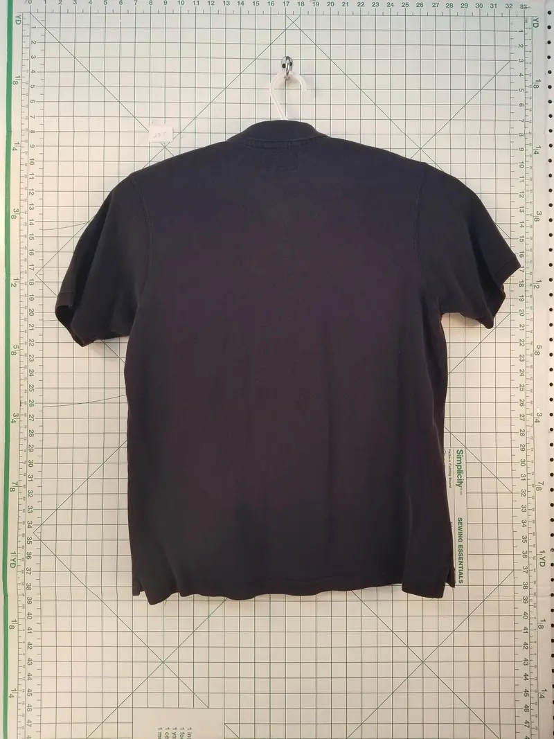 Abercrombie & Fitch Black Piqué Polo Shirt - Xl 1