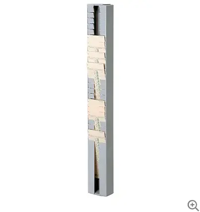 Adjustable Card Holder Rack – Versatile Display Stand For Id Cards Or Badges 1