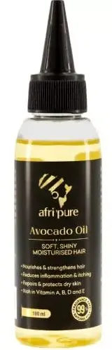 Afri Pure Avocado Oil Blend – 100Ml Rich Repair Oil For Dry Hair & Dehydrated Skin 1