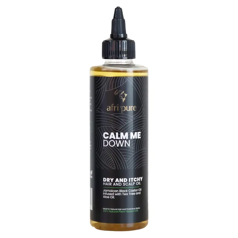 Afri Pure Calm Me Down Scalp & Braid Soothing Oil (200Ml) 1