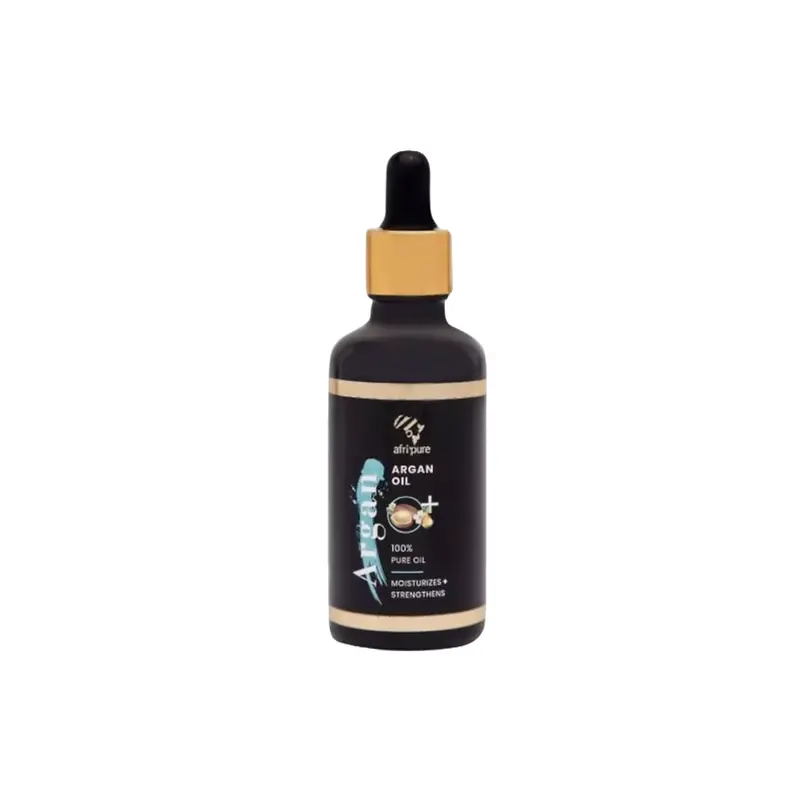 Afri Pure Cold-Pressed Organic Argan Oil – 50Ml Nourishing Hair & Skin Treatment 1