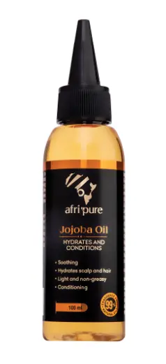Afri Pure Golden Jojoba Oil – 100Ml Balancing, Non-Comedogenic Oil For All Skin & Hair Types 1