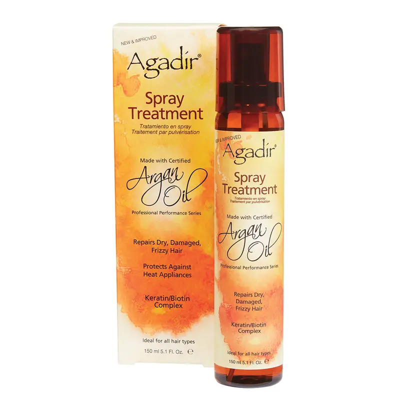 Agadir Argan Oil & Keratin/Biotin Spray Treatment – Nourishing Hair Repair Mist (150 Ml / 5.1 Oz) 1
