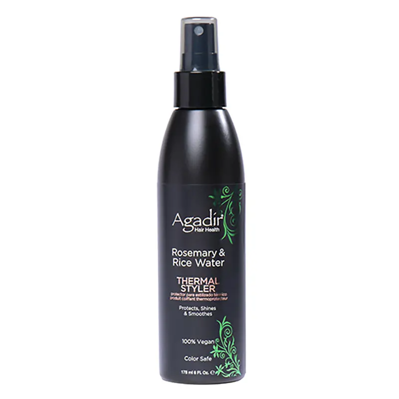 Agadir Organic Vegan Rosemary & Rice Water Heat-Activated Styling Spray (178Ml) 1