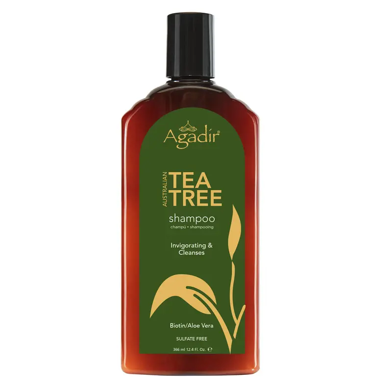 Agadir Tea Tree Purifying Shampoo – Gentle Clarifying Formula, 366Ml (12.4Oz) 1