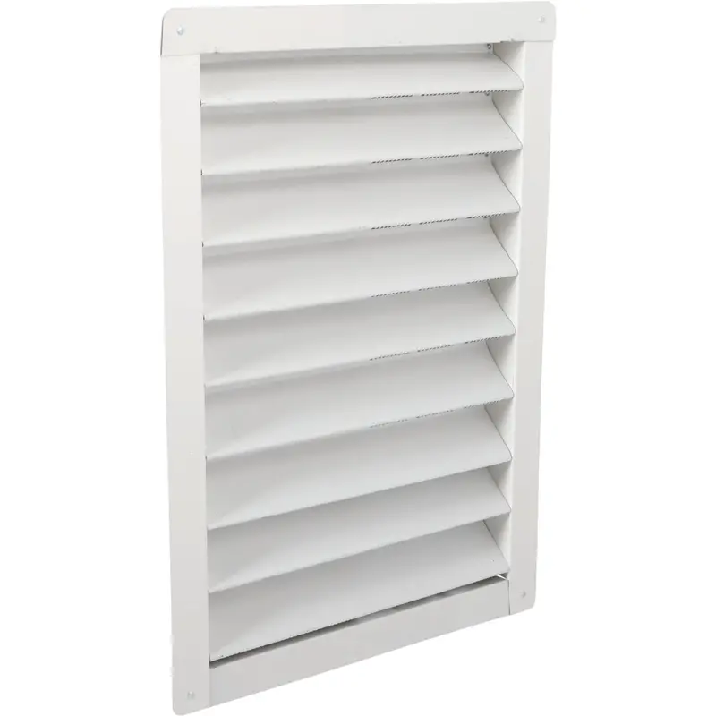 Air Vent White Rectangular Gable Attic Vent – 12" X 18" 1