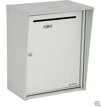 Aluminum-Mounted Collection Box – 21 By 12.875 Inches 1