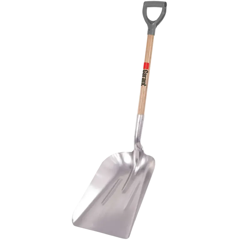 Aluminum Scoop Shovel – 10-Inch Blade, D-Grip Handle 1