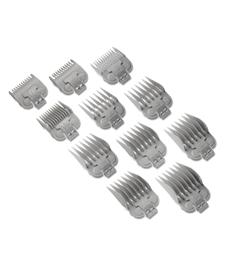 Andis Snap-On 11-Piece Adjustable Guide Comb Set (Model 66565) 1