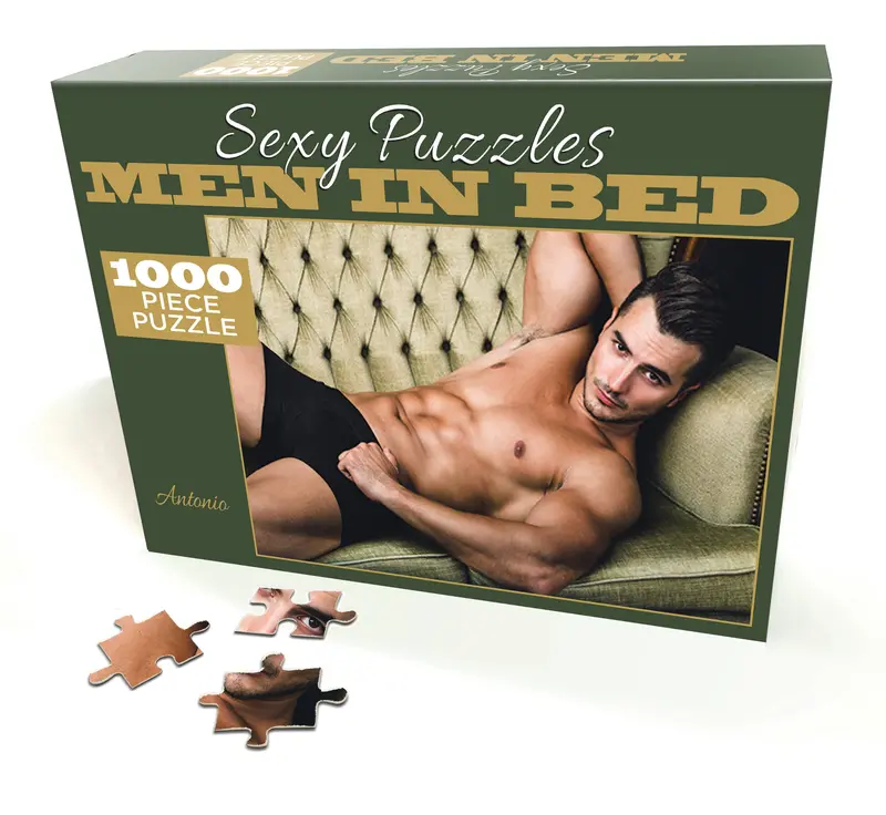 'Antonio' Bed Puzzle – Humorous Adult-Themed Collectible By Little Genie Productions (Sale) 1