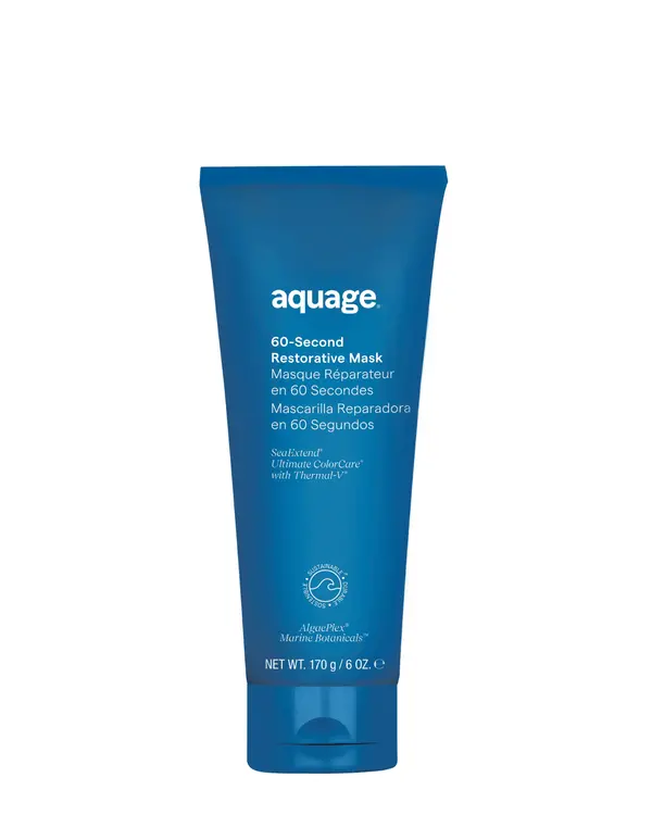 Aquage Sea Extend Restorative 60-Second Hair Mask – Intensive Repair For Damaged Strands (170G) 1