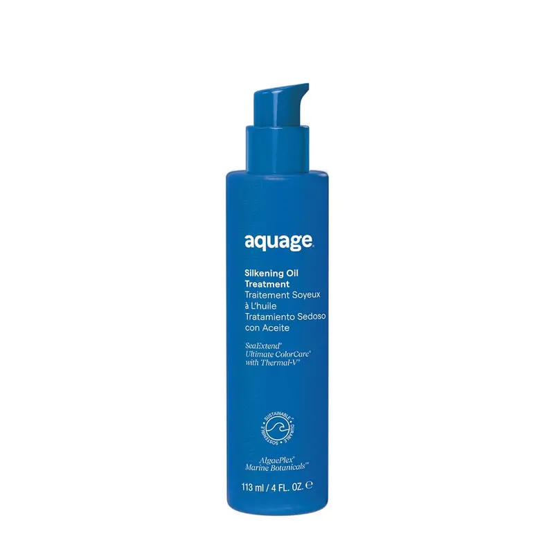 Aquage Sea Extend Silkening Oil Treatment For Smooth, Shine-Enhanced Hair (114Ml) 1
