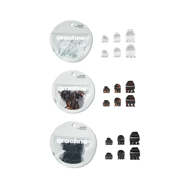 Arachne Miniclaws Glossy Mini Claw Clips – 6-Pack 1