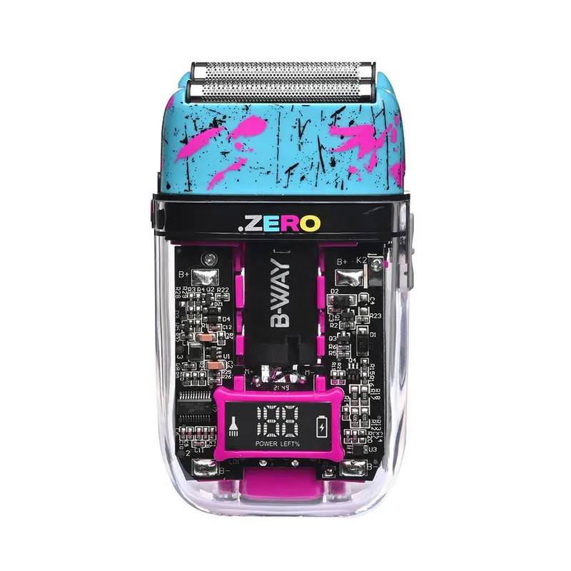 B-Way Bw2Zero Cordless Double-Foil Shaver – Zero-Cable Precision Grooming 1