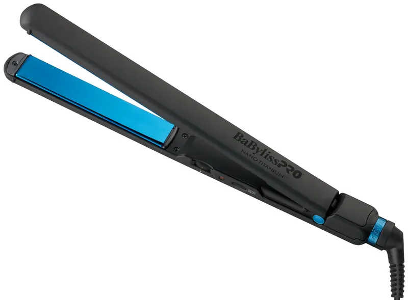 Babylisspro Black & Blue Nano Titanium Ultra-Thin Flat Iron – Limited Edition Styler 1