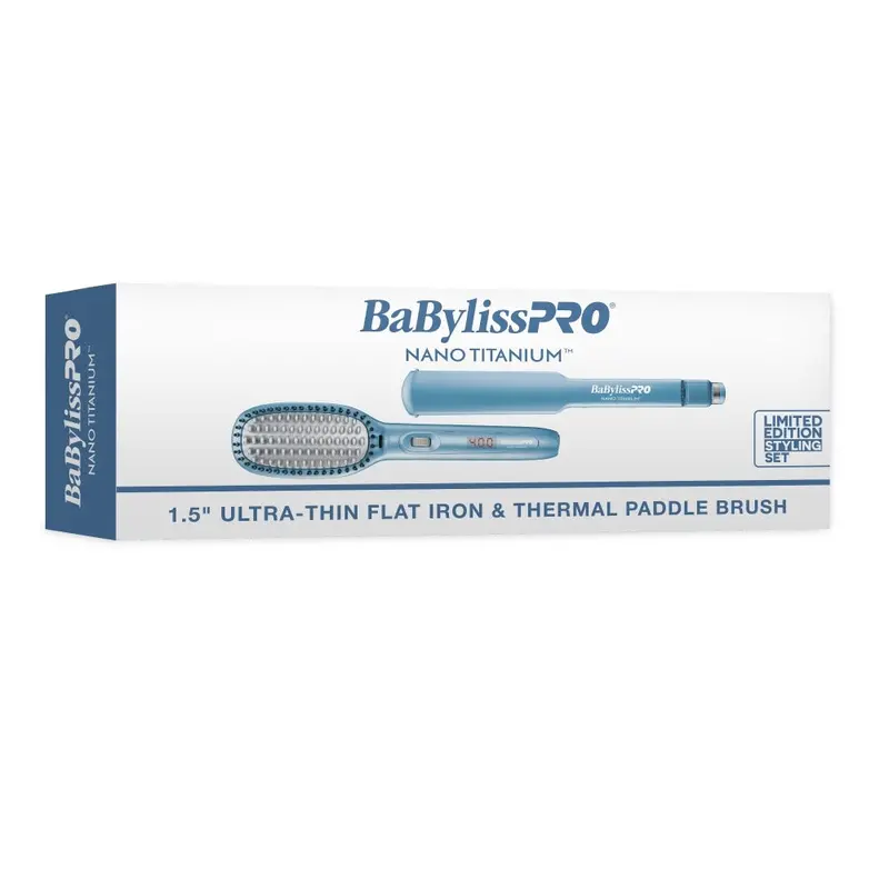 Babylisspro Bntpp52Uc Nano Titanium Smoothing Hair Styler Bundle 1