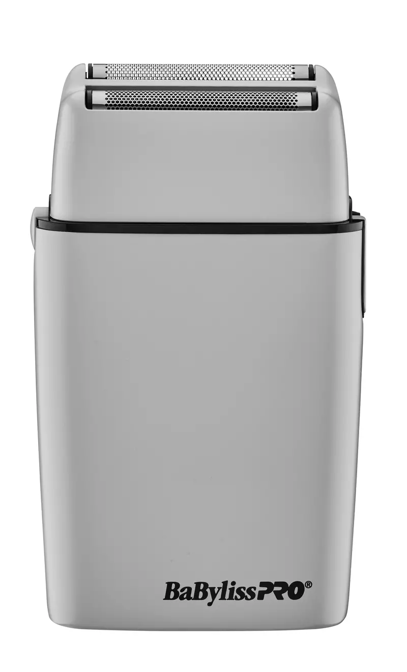Babylisspro Fxfs2Gy Cord/Cordless Metal Double-Foil Shaver – Sleek Gray Design 1