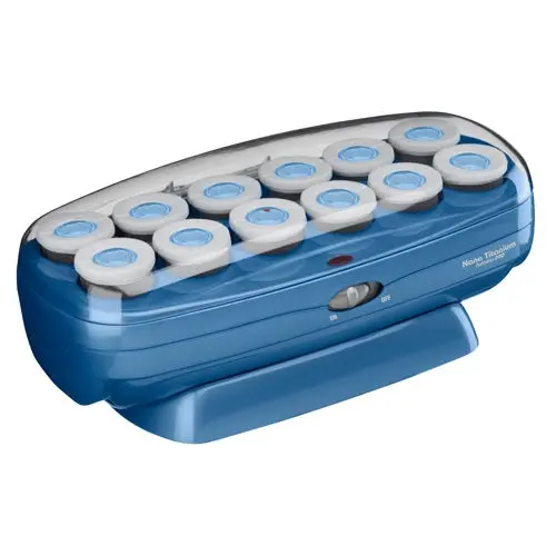 Babylisspro Nano Titanium Jumbo Rollers – 12-Piece Heat-Resistant Set 1