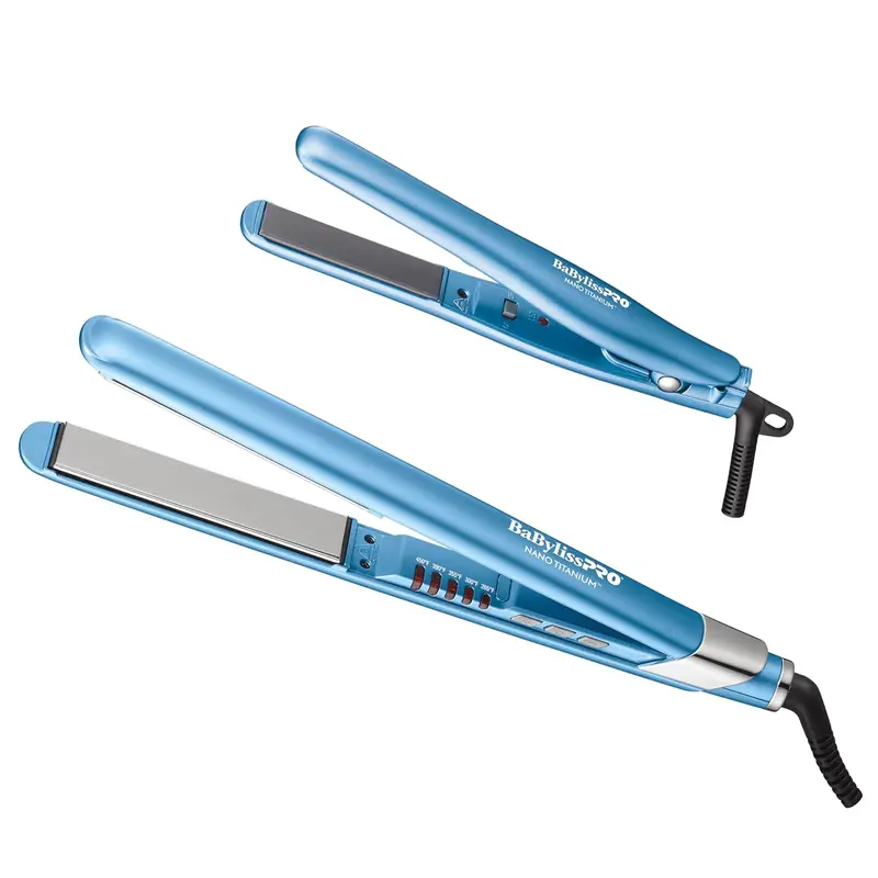 Babylisspro Nano Titanium Ultra-Sleek Flat Iron Duo – 1" & 3/4" (Bntpp93) 1