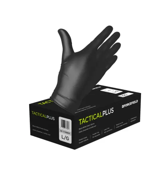 Black Nitrile Powder-Free Disposable Gloves – Small, 100 Per Box 1