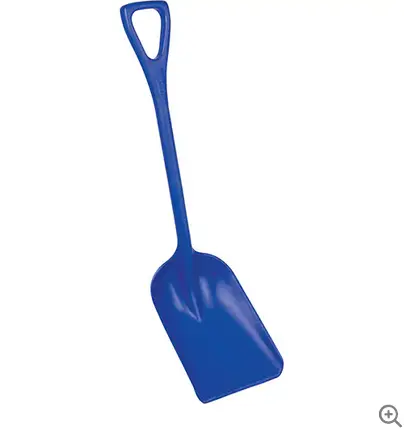 Blue Safety Shovel – 10" × 14" Blade, 38" Fiberglass Handle 1