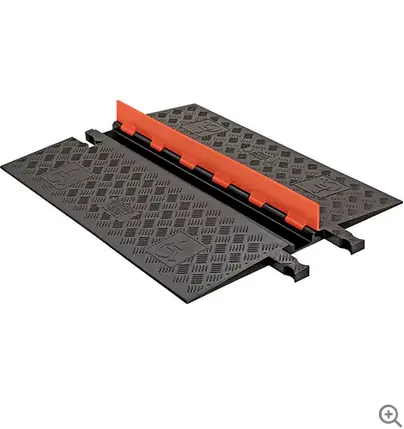 Cable Protector Ramp – Guard Dog Gd1X75-O/B, Single-Channel Design 1