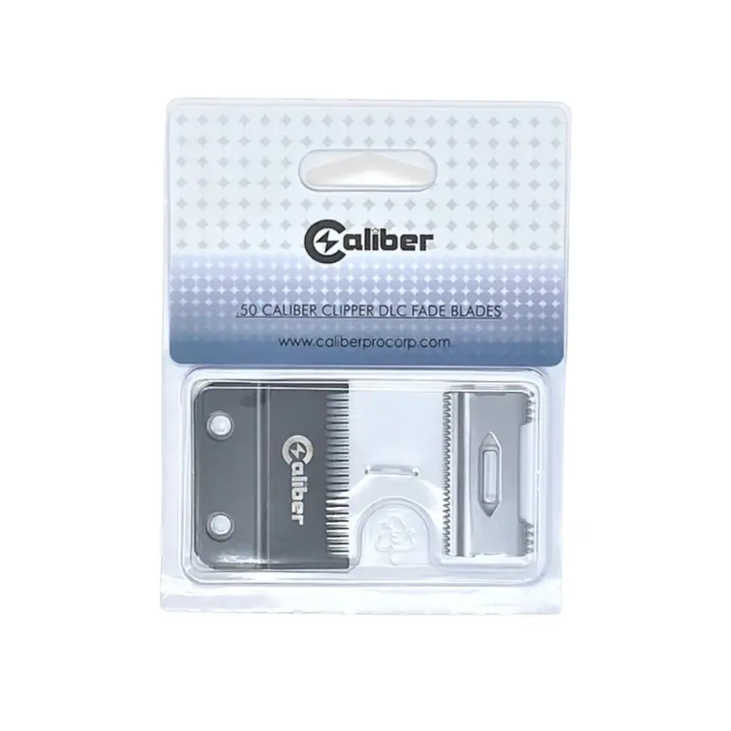 Caliber .50 Dual Dlc Fade Blade – Professional Clipper Replacement (91-04) 1