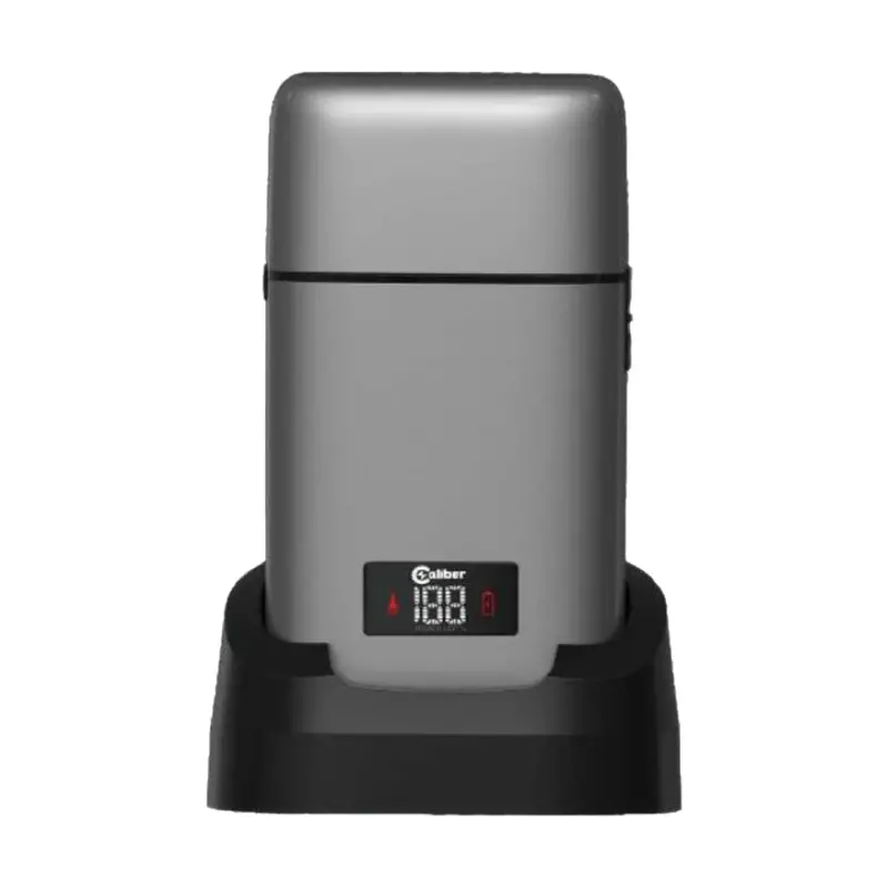 Caliber Moab 2.0 Triple-Foil Metal Shaver With Precision Trimmer Bar – Gunmetal Finish 1