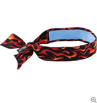 Chill-It 6700Ct Evaporative Cooling Bandana – Flame Print 1
