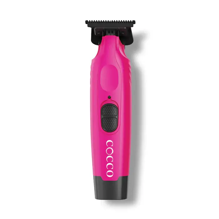 Cocco Hyper Veloce Pro Cordless Trimmer – Pink Limited Edition W/ Digital Gap Control & Graphene Blade (Chvpt-Pink) 1