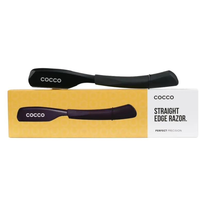 Cocco T15 Premium Straight Razor – Stainless Steel Blade & Ergonomic Handle 1