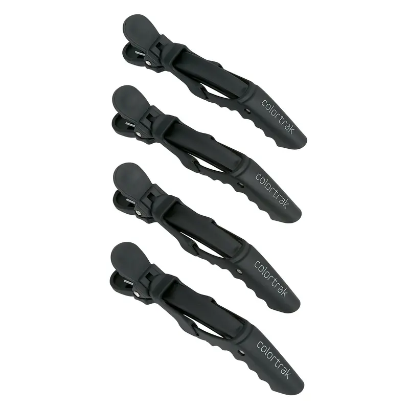 Colortrak Standard Rubberized Croc Clips – Flexible 4-Pack 1