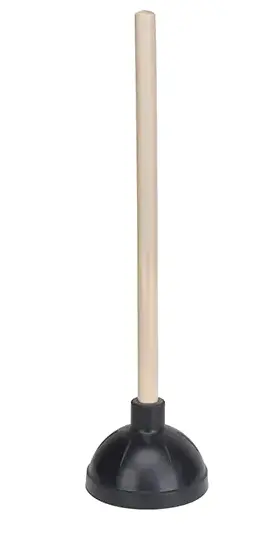 Commercial-Grade Heavy-Duty Sink Plunger With Reinforced Cup 1