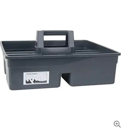 Compact Janitorial Tool Caddy – 6.75"H × 11.75"W × 4"D Organizer 1