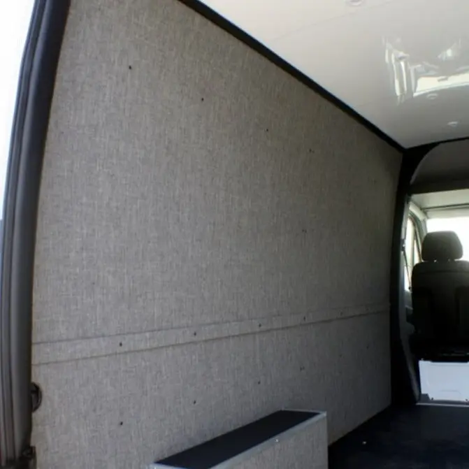 Complete Upholstered Wall Liner Kit For 2007–2018 Sprinter 170-Inch High Roof 1
