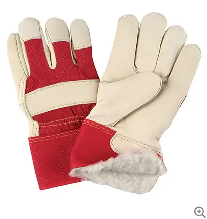 Cowhide Palm Fitter’S Gloves With Boa Liner – Extra Large 1