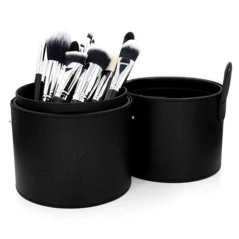 Crown Pro 15-Piece Professional Brush Set With Carry Tube (901T) 1