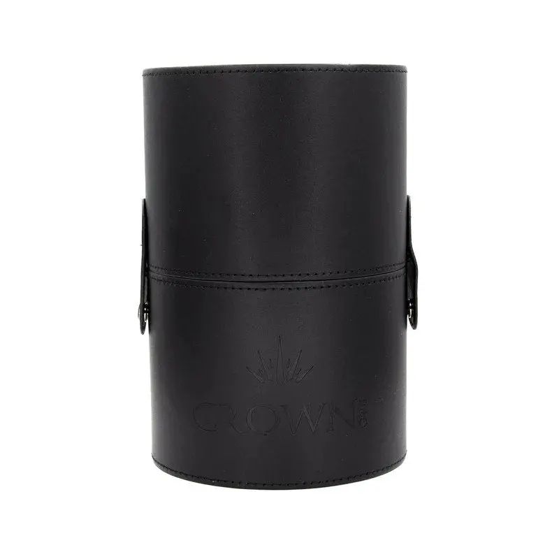 Crown Pro Black Tube Brush Case – Compact Storage For Travel 1