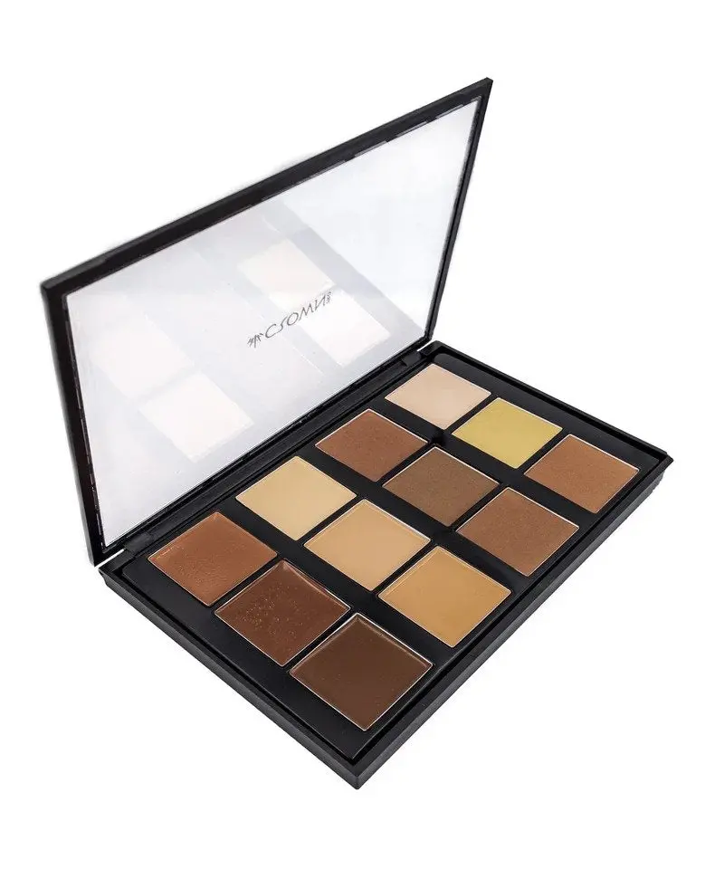 Crown Pro Concealer & Contour Palette – 12 Dual-Purpose Shades 1